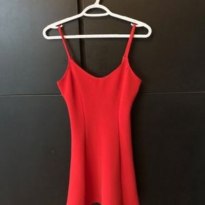 Red Skater Dress